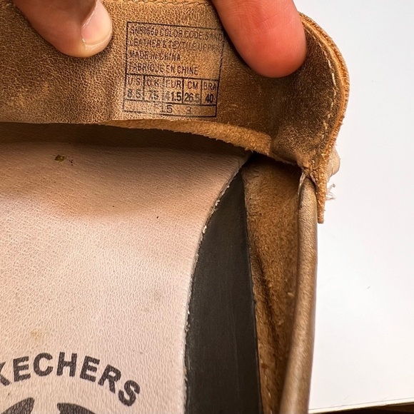 Skechers Men’s Socks Suck Dragon Brown Driving Loafers Size 8.5 - Picture 10 of 10